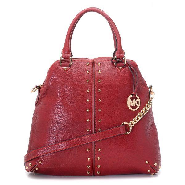 michael kors uptown astor stor satchel bordeaux lammeskinn skinn Ny Online 5v155